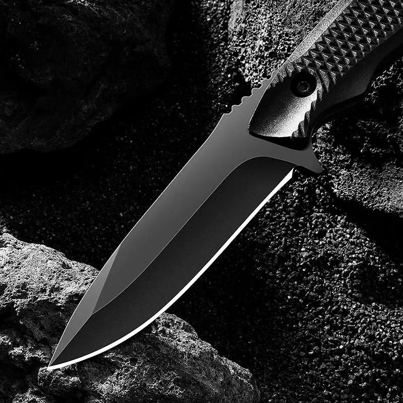 Dive Knife Titanium - Nóż składany ze stali nierdzewnej z