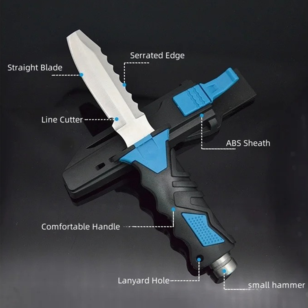 Nóż ratunkowy straży pożarnej  – Dive Knife Titanium recenzja i cena