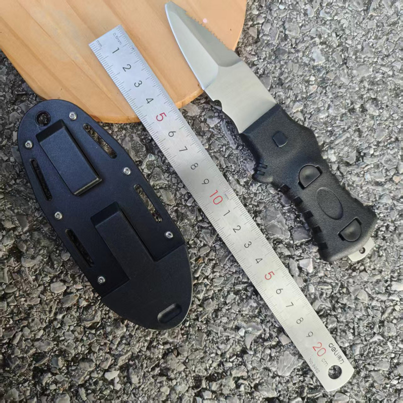 Nóż ratunkowy do użytku na zew – Dive Knife Titanium recenzja i cena