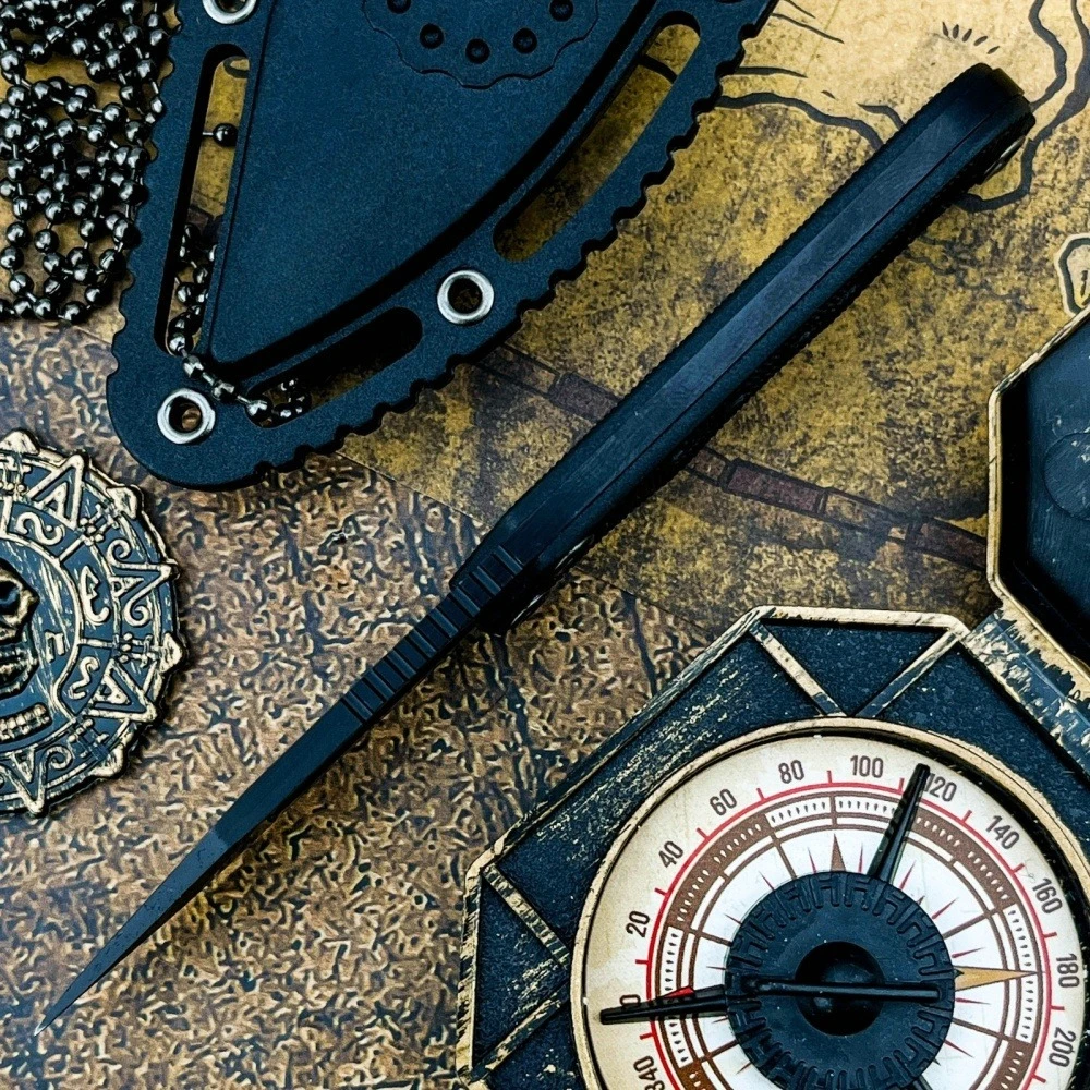 Mini nóż na szyję do survivalu – Dive Knife Titanium recenzja i cena