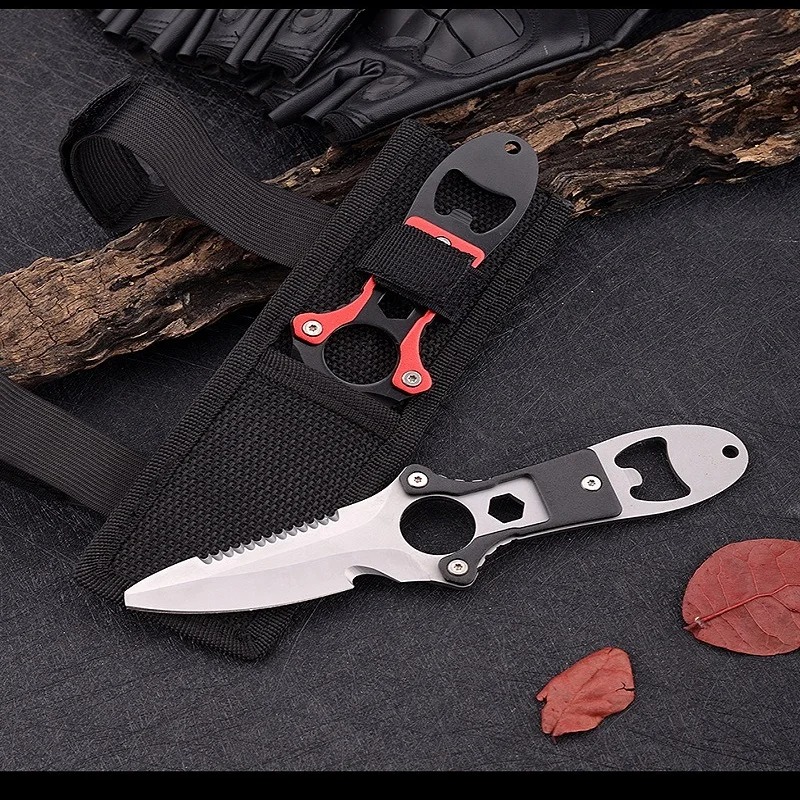 Nóż wielofunkcyjny ze stali ni – Dive Knife Titanium recenzja i cena