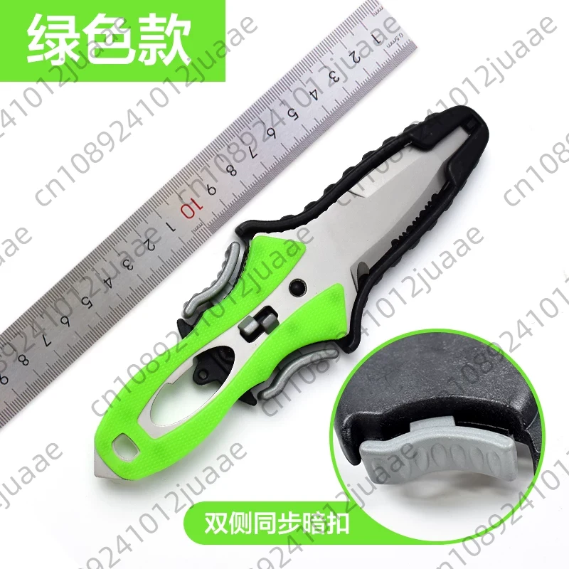 Nóż ratunkowy do wody, przecin – Dive Knife Titanium recenzja i cena